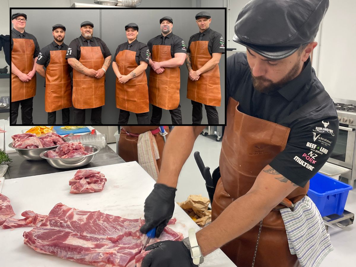 Top Kiwi Butchers Countdown to World Challenge in Paris 